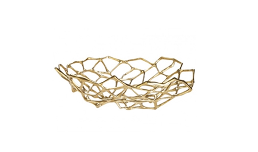 Click here to view larger image Bone Bowl Brass