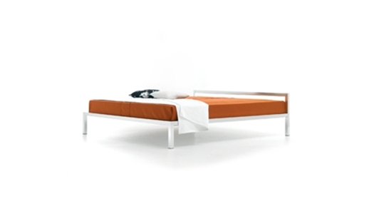MDF Italia – Aluminium Bed by B.Fattorini