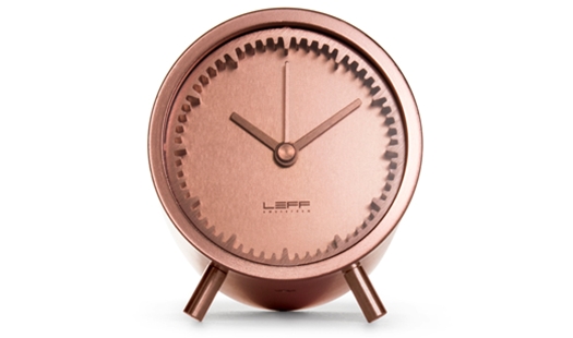 Tube Clock Copper