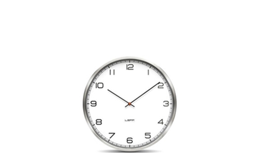 LEFF amsterdam - One35 Clock White Arabic