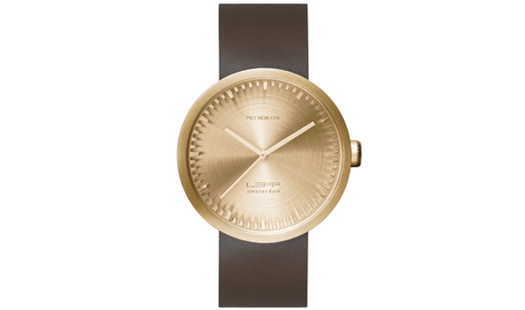 Tube Watch Brass-Brown