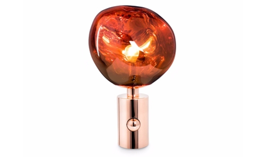 Click here to view larger image Melt Table Lamp Copper