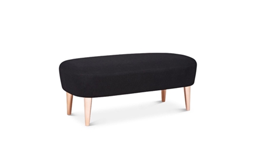Wingback Long Ottoman