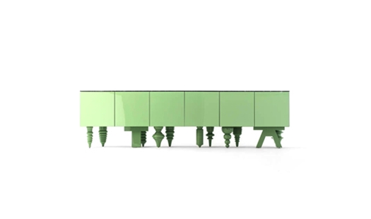 Marble Multileg Cabinet