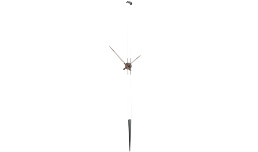Click here to view larger image Nomon - Pendulo t Clock - Graphite by José María Reina