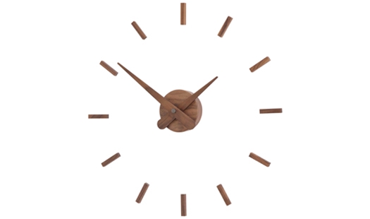 Sunset n Clock - Walnut Box