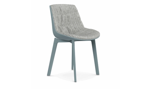 MDF Italia – Flow Color - 4-legged Cross Base - Padded by Jean-Marie Massaud