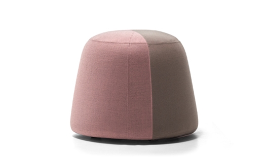 MDF Italia – Fuji Bicolor Pouf S by Francesco Rota