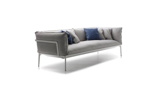 MDF Italia – Yale in Down Sofa 3 Seater Extra - Deep by J. M. Massaud