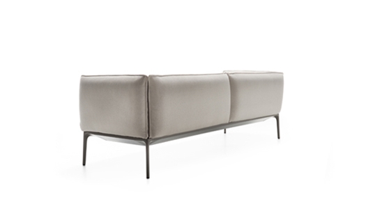 Click here to view larger image MDF Italia – Yale X - 3S Extra Sofa - Deep - Low Backrest by Jean Marie Massaud