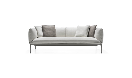 MDF Italia – Yale X - 3S Sofa - Deep - Low Backrest by Jean Marie Massaud