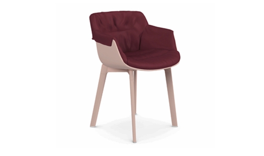 MDF Italia – Flow Slim Color - 4-legged Cross Base XL - Padded by Jean Marie Massaud