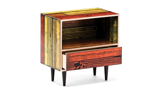 Click here to view larger image Established And Sons – Wrongwoods Night Table by Richard Woods & Sebastian Wrong