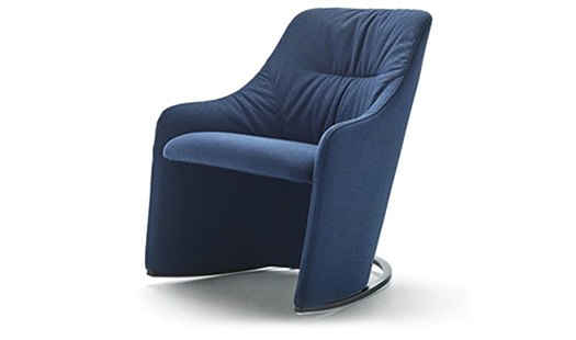 Viccarbe - Nagi Low Rocking Armchair by Tomoya Tabuchi