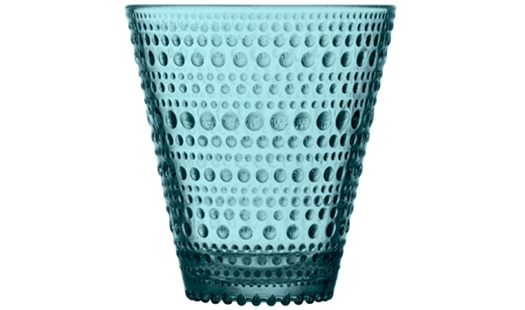 Iittala - Kastehelmi Tumbler 30cl Sea Blue by Oiva Toikka