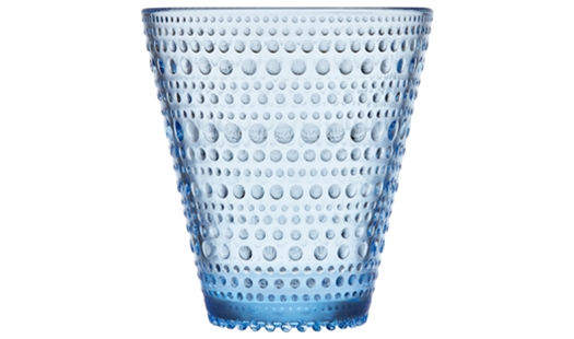 Iittala - Kastehelmi Tumbler 30cl Aqua by Oiva Toikka