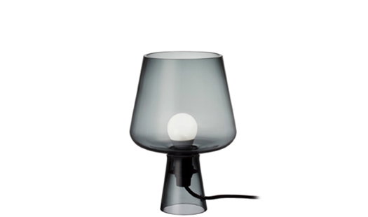 Iittala - Leimu Lamp 240x165mm Grey by Magnus Pettersen