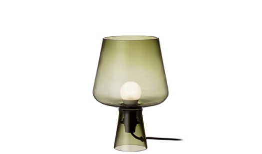 Iittala - Leimu Lamp 240x165mm Moss Green by Magnus Pettersen