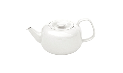 Iittala - Raami Teapot 1.1L White by Jasper Morrison