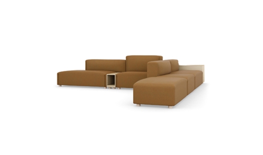 Erik Jørgensen - Shuffl Sofa EJ 1600 by Anne Boysen