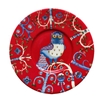 Iittala - Taika Plate Ø 15cm Red by Klaus Haapaniemi